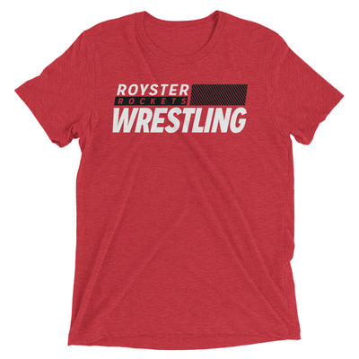 Royster Rockets Wrestling Unisex Tri-Blend T-Shirt