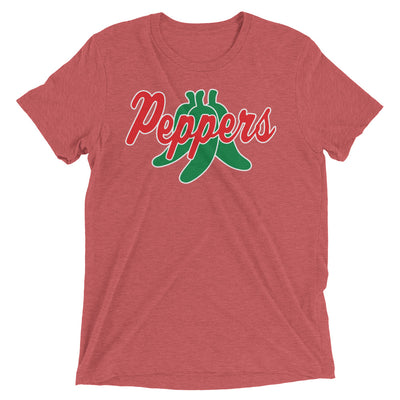 Peppers Softball Unisex Tri-Blend t-shirt