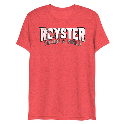 Royster Rockets Track & Field Unisex Tri-Blend T-Shirt