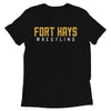 Fort Hays State University Wrestling Unisex Tri-Blend T-Shirt