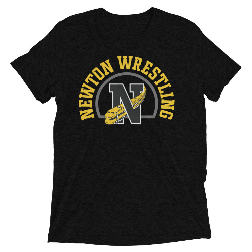 Newton High School Wrestling  Unisex Tri-Blend T-Shirt