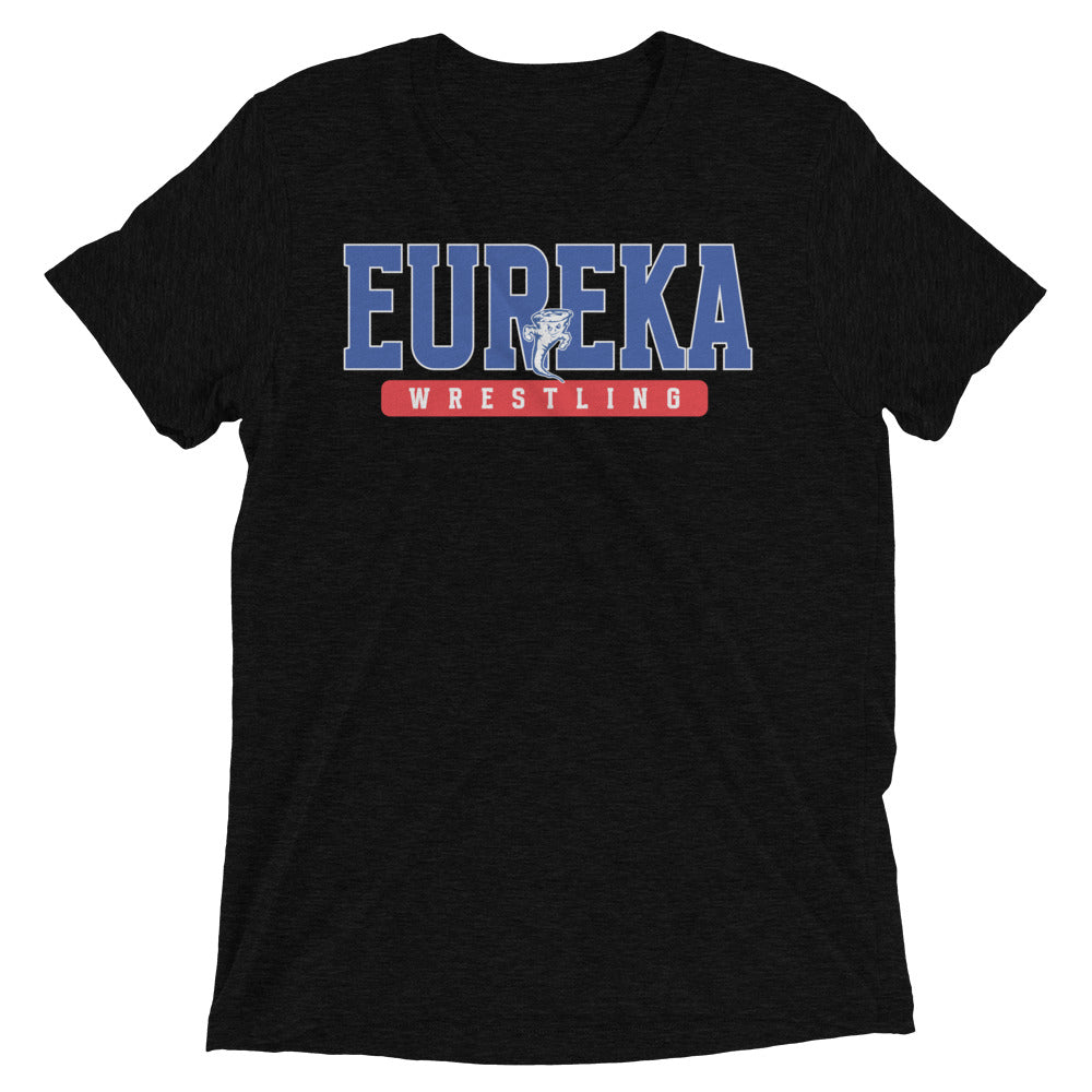 Eureka Wrestling  Unisex Tri-Blend T-Shirt