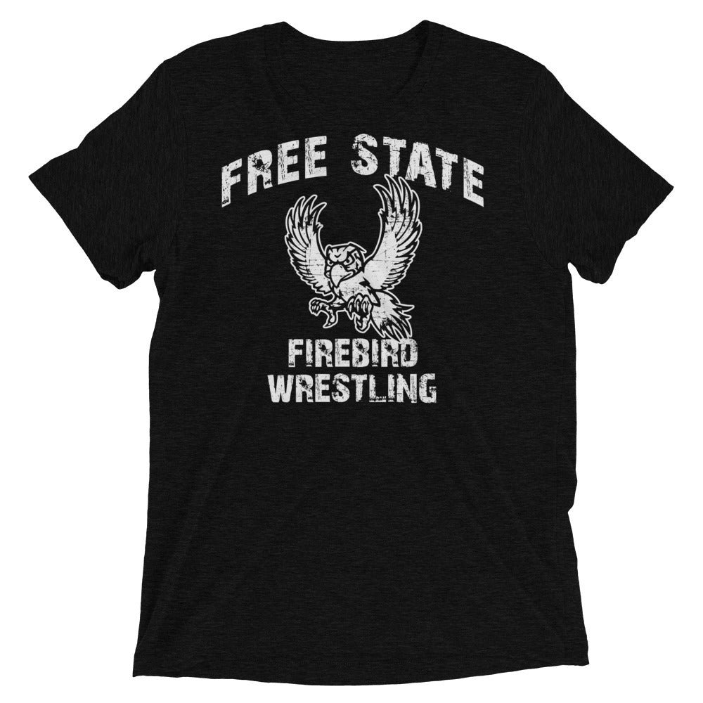Lawrence Free State Wrestling Unisex Tri-Blend T-Shirt