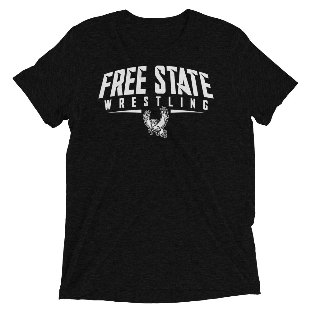 Lawrence Free State Wrestling Unisex Tri-Blend T-Shirt
