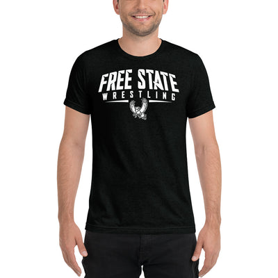 Lawrence Free State Wrestling Unisex Tri-Blend T-Shirt