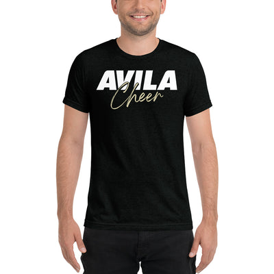 Avila University Cheer Unisex Triblend Tee