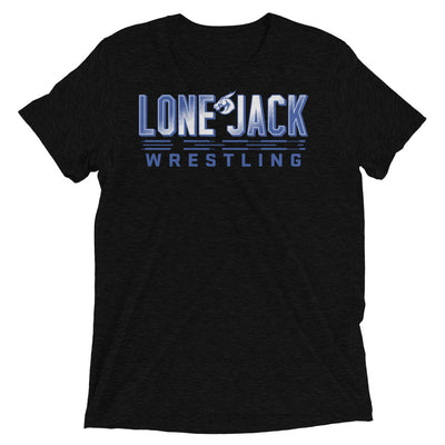 Lone Jack Wrestling Unisex Tri-Blend T-Shirt