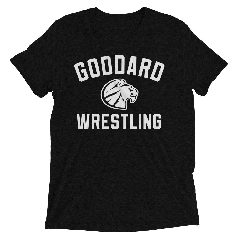 Goddard HS Wrestling Unisex Tri-Blend t-shirt