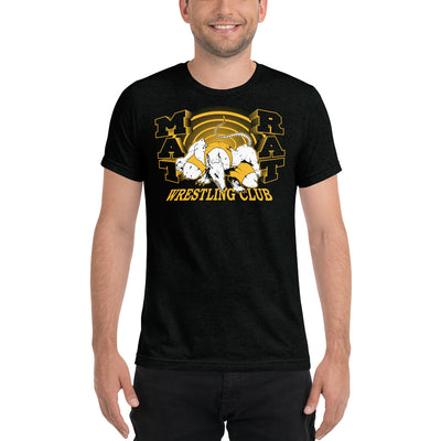 Mat Rat Wrestling Unisex Tri-Blend T-Shirt