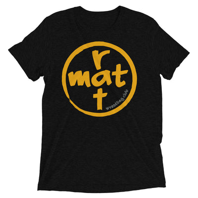 Mat Rat Wrestling Unisex Tri-Blend T-Shirt