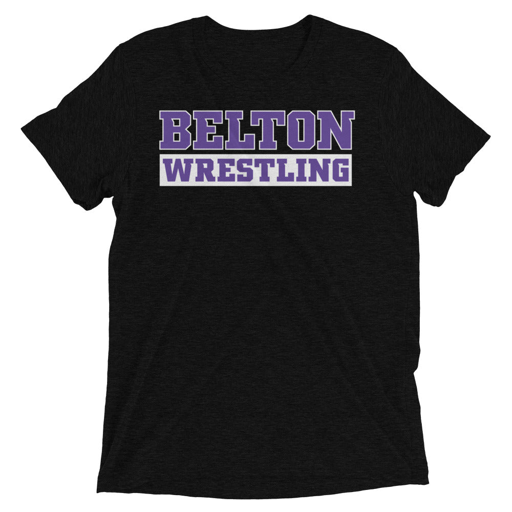 Belton Wrestling Unisex Tri-Blend T-Shirt