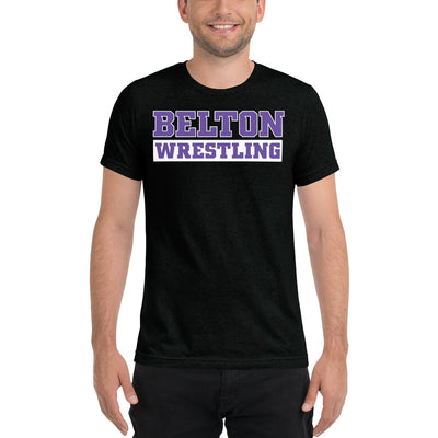 Belton Wrestling Unisex Tri-Blend T-Shirt
