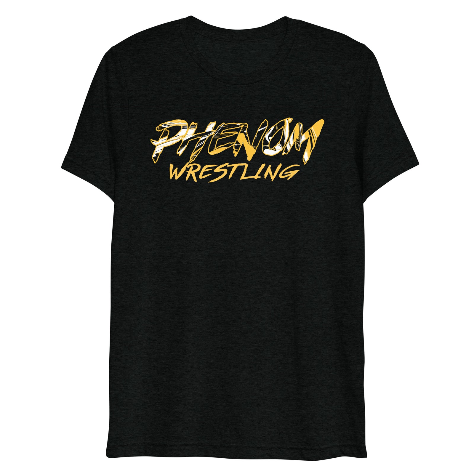 Phenom Wrestling (Front + Back) Unisex Tri-Blend t-shirt