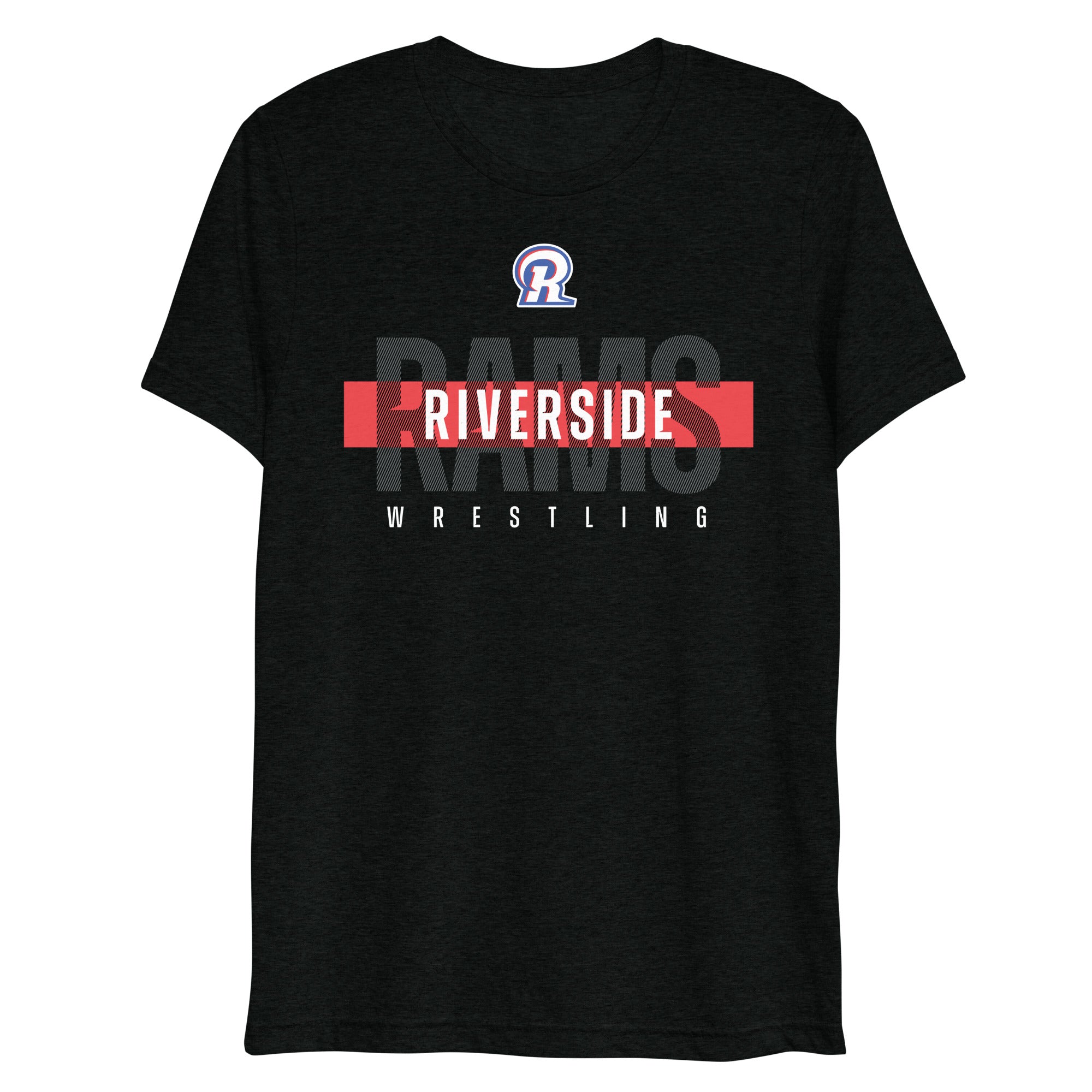 Riverside Rams Wrestling Unisex Tri-Blend t-shirt