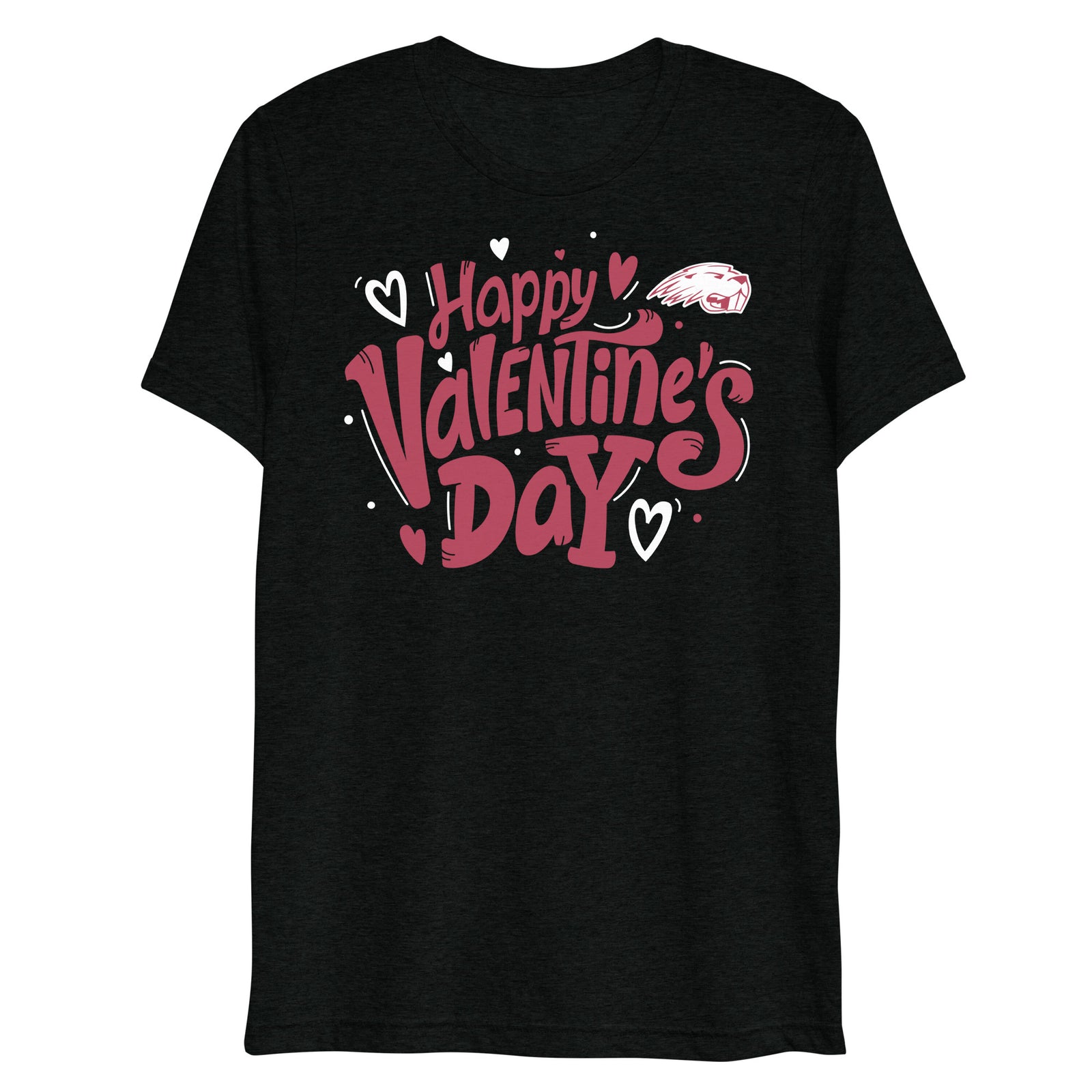 Pratt Community College Happy Valentine's Day Unisex Tri-Blend T-Shirt