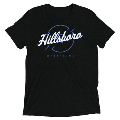 Hillsboro HS Wrestling Unisex Tri-Blend T-Shirt