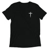 St. Stephen Lutheran Church Cross Only Unisex Tri-Blend T-Shirt