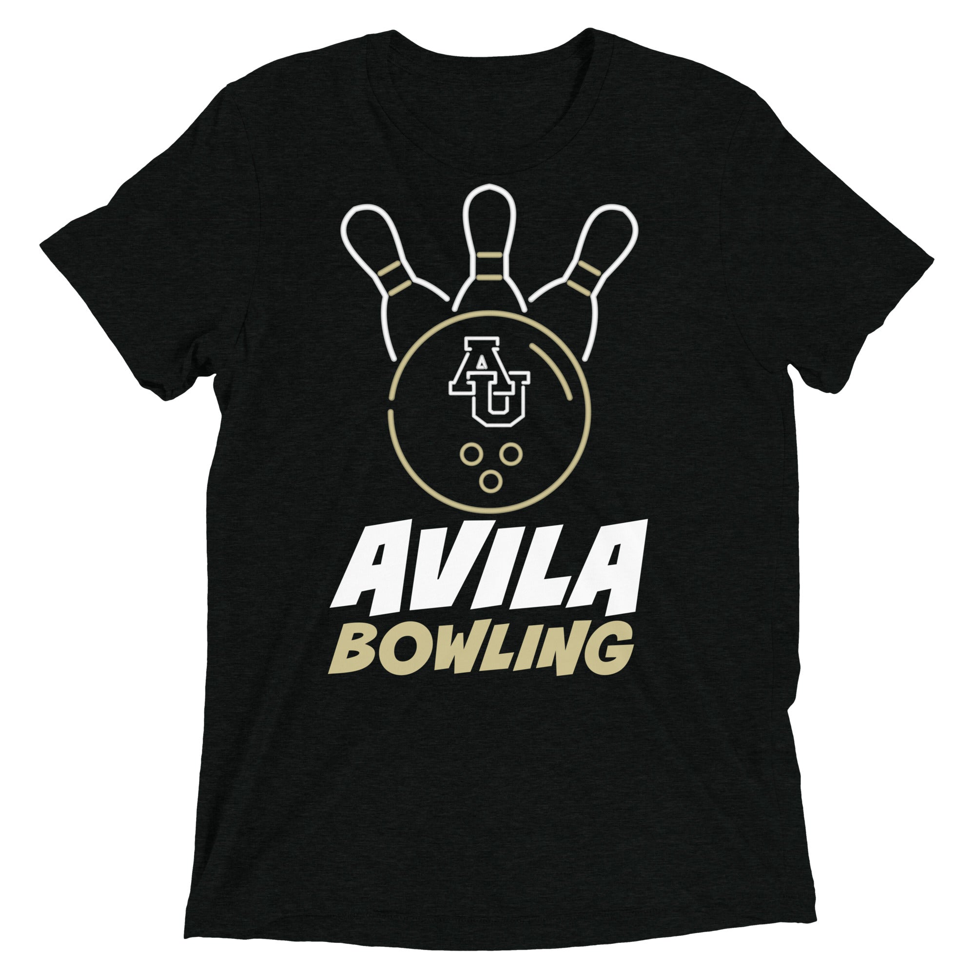 Avila Bowling Unisex Tri-Blend T-Shirt