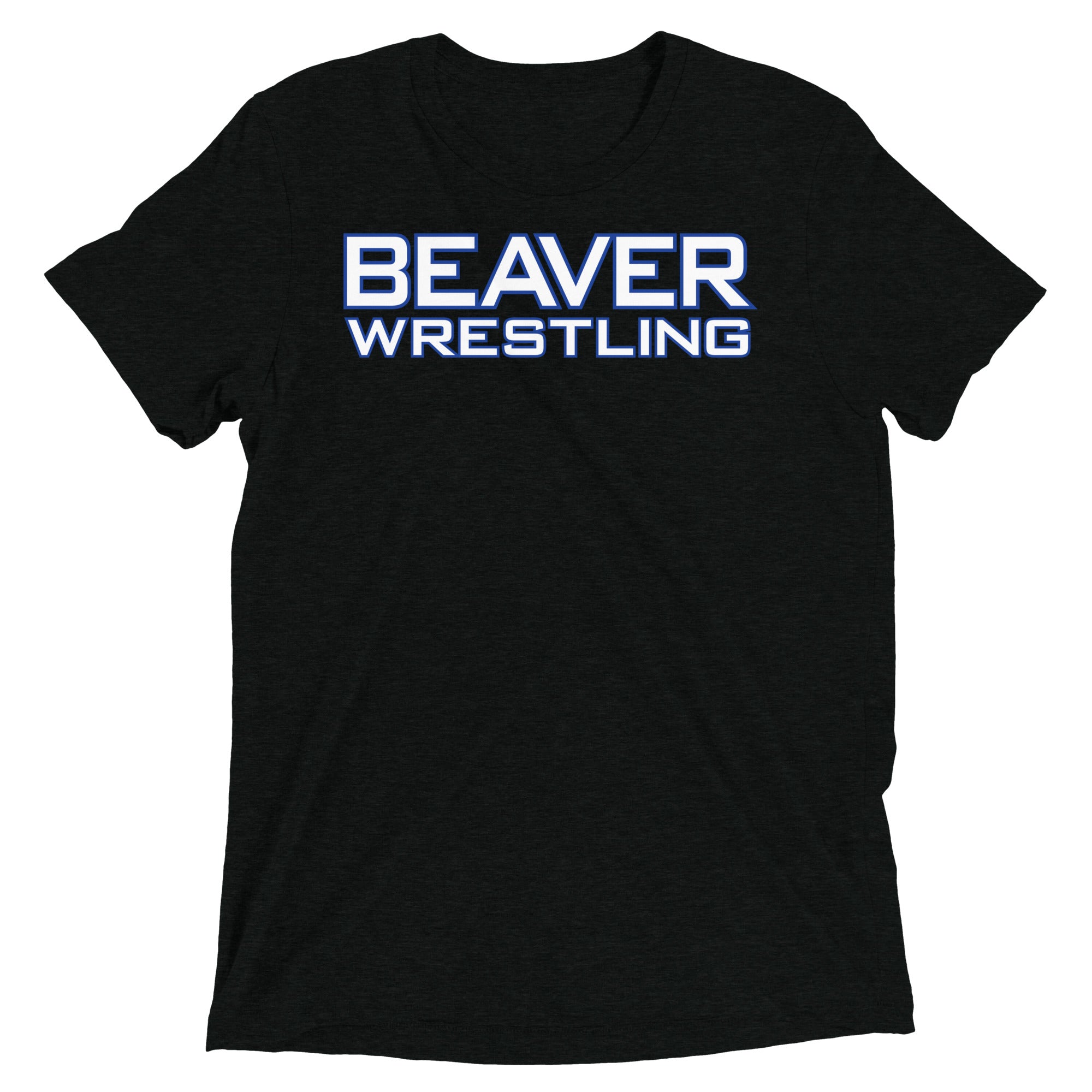 Pratt Community College Beaver Wrestling Unisex Tri-Blend T-Shirt