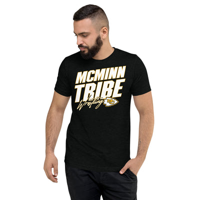 McMinn Middle School Wrestling Unisex Tri-Blend T-Shirt