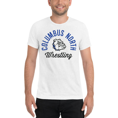 Columbus North Wrestling  Unisex Tri-Blend T-Shirt