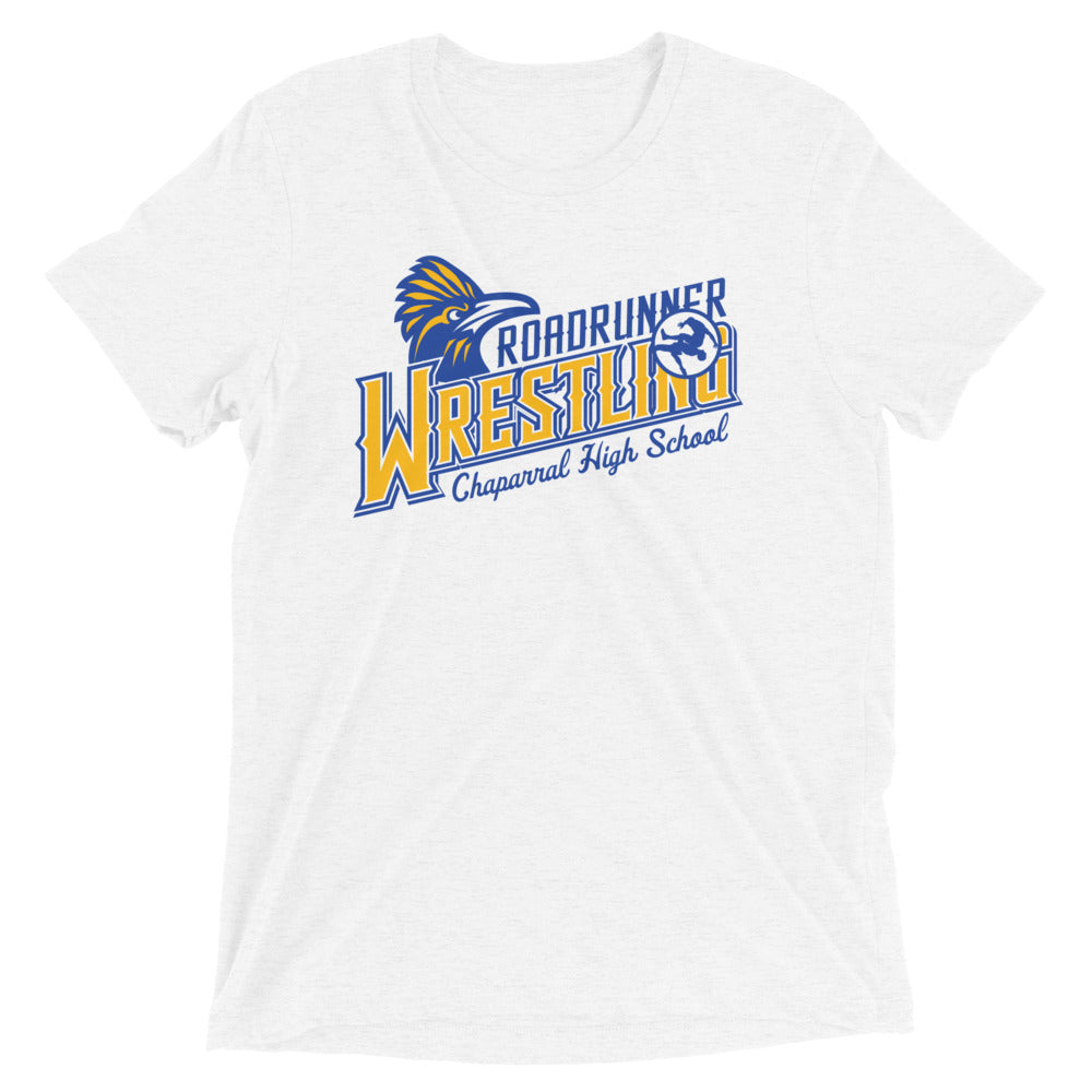 Chaparral High School Wrestling Unisex Tri-Blend T-Shirt