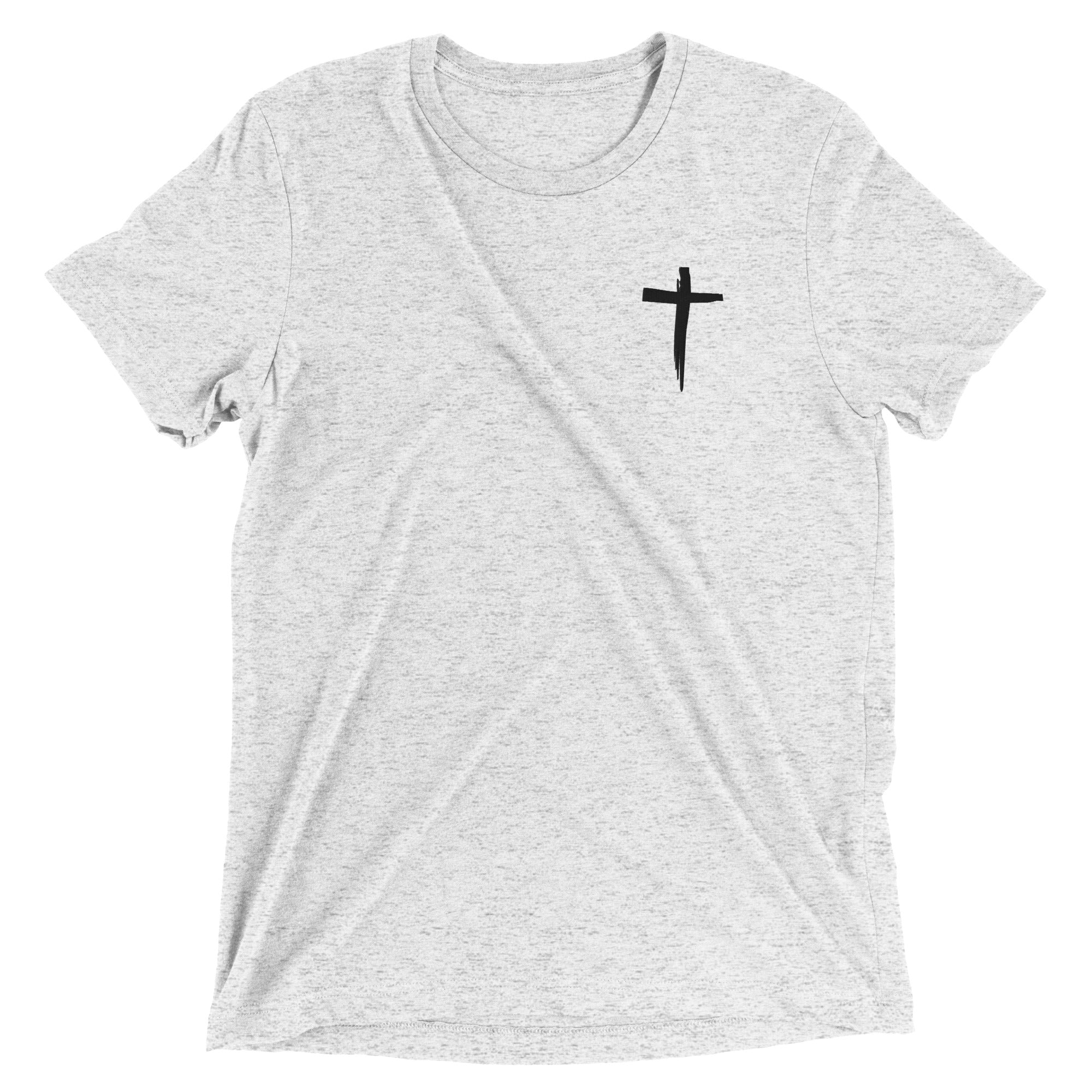 St. Stephen Lutheran Church Cross Only Unisex Tri-Blend T-Shirt