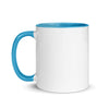 St. Stephen Lutheran Church Cross Only White Ceramic Mug with Color Inside