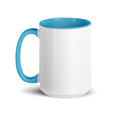 St. Stephen Lutheran Church Cross Only White Ceramic Mug with Color Inside