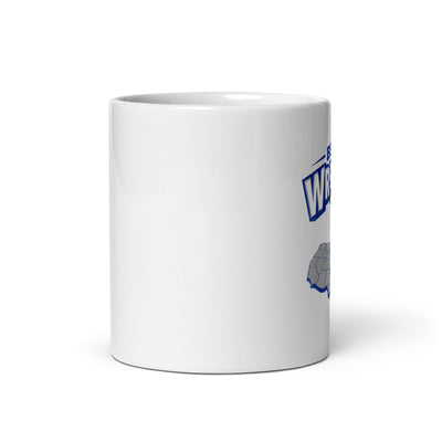 Pratt Community College Beaver Wrestling USA White Glossy Mug