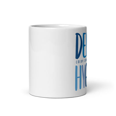 Colby Community College Dental Hygiene White glossy mug