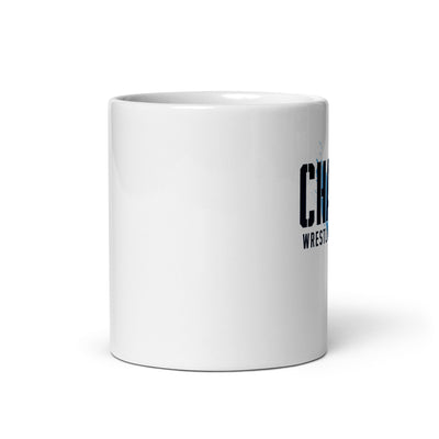 Chanute Wrestling Club White Glossy Mug