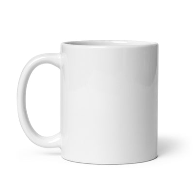 Cottage Lane Elementary White glossy mug