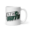 De Soto High School Wrestling White Glossy Mug