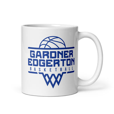 Gardner Edgerton Girl's Basketball White Glossy Mug