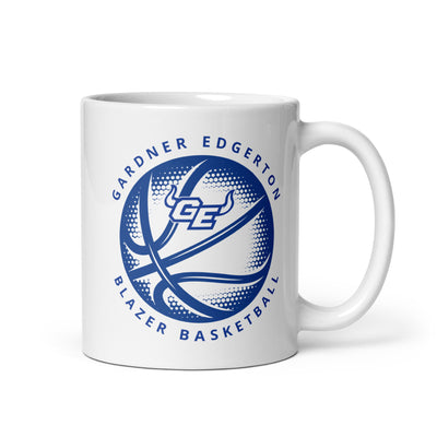 Gardner Edgerton Girl's Basketball White Glossy Mug