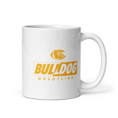 West Allis Central Wrestling White Glossy Mug