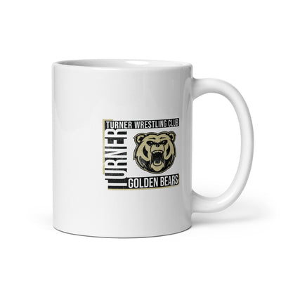 Turner Wrestling Club White Glossy Mug