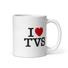 The Village School I Heart TVS White Glossy Mug