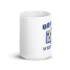 Pratt Community College Beaver Wrestling KS White Glossy Mug