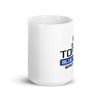 Topeka Blue Thunder Wrestling White glossy mug