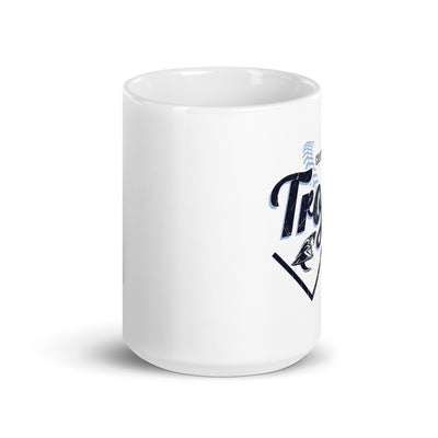 Colby Community College Softball White Glossy Mug