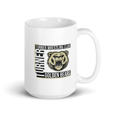 Turner Wrestling Club White Glossy Mug