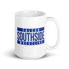 Olathe South Wrestling White Glossy Mug