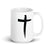 St. Stephen Lutheran Church Cross Only White Glossy Mug