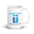 St. Stephen Lutheran Church Full Logo White Glossy Mug