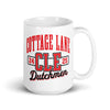 Cottage Lane Elementary White glossy mug