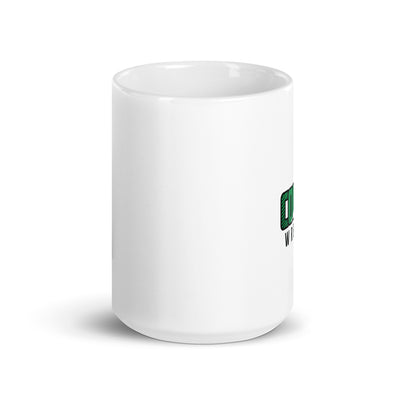 Minutemen Wrestling Club White glossy mug