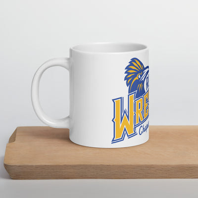 Chaparral High School Wrestling White Glossy Mug