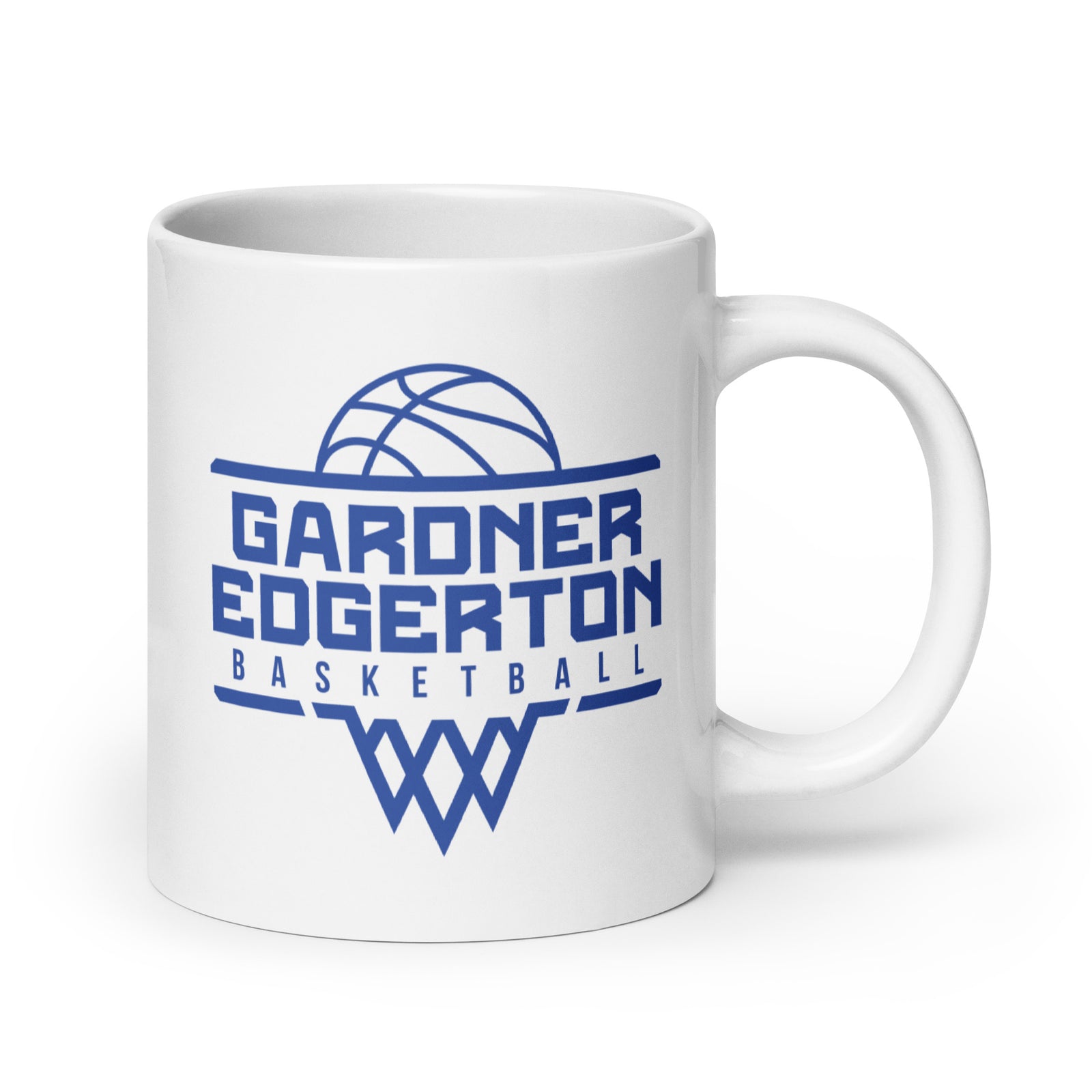 Gardner Edgerton Girl's Basketball White Glossy Mug